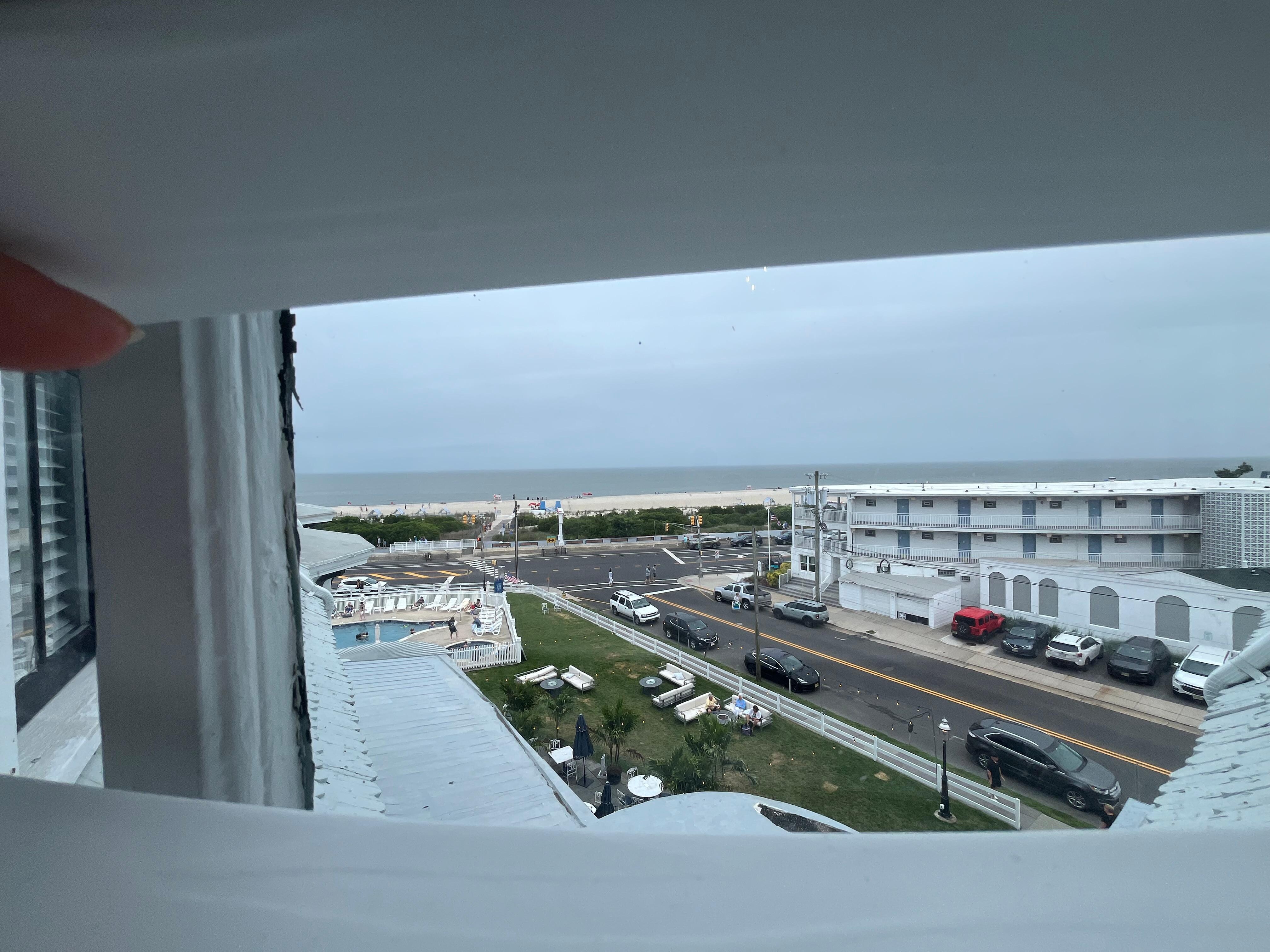 View out of the room 
