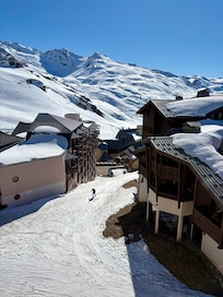 Blick vom Balkon