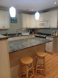 Lovely kitchen with great work area...