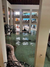 River in the lobby area
