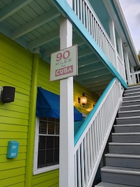 The beautifully decorated Caribbean house