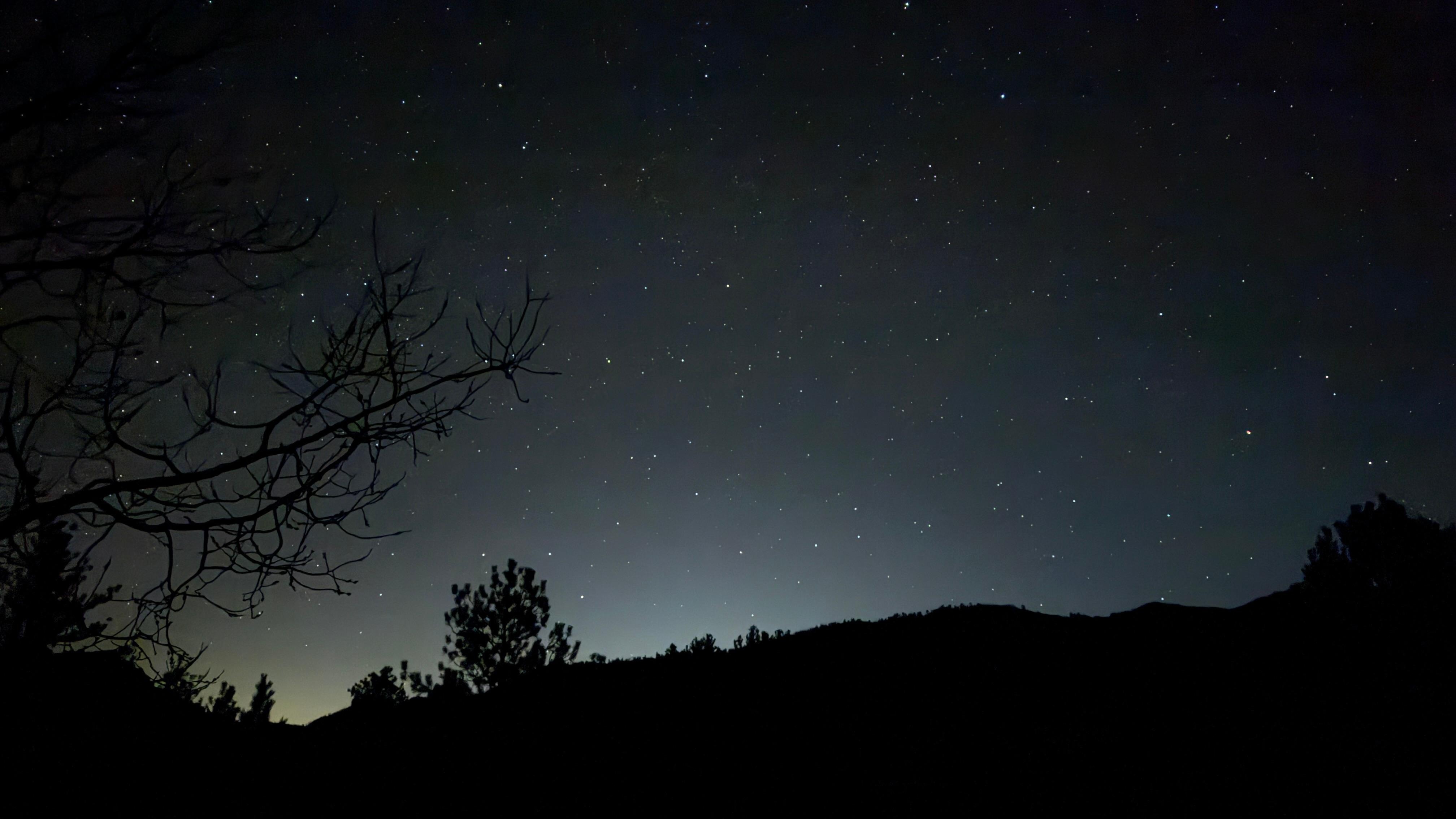 Stargazing on the front deck of The Hideaway!