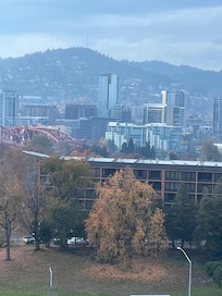 View from the top floor room.