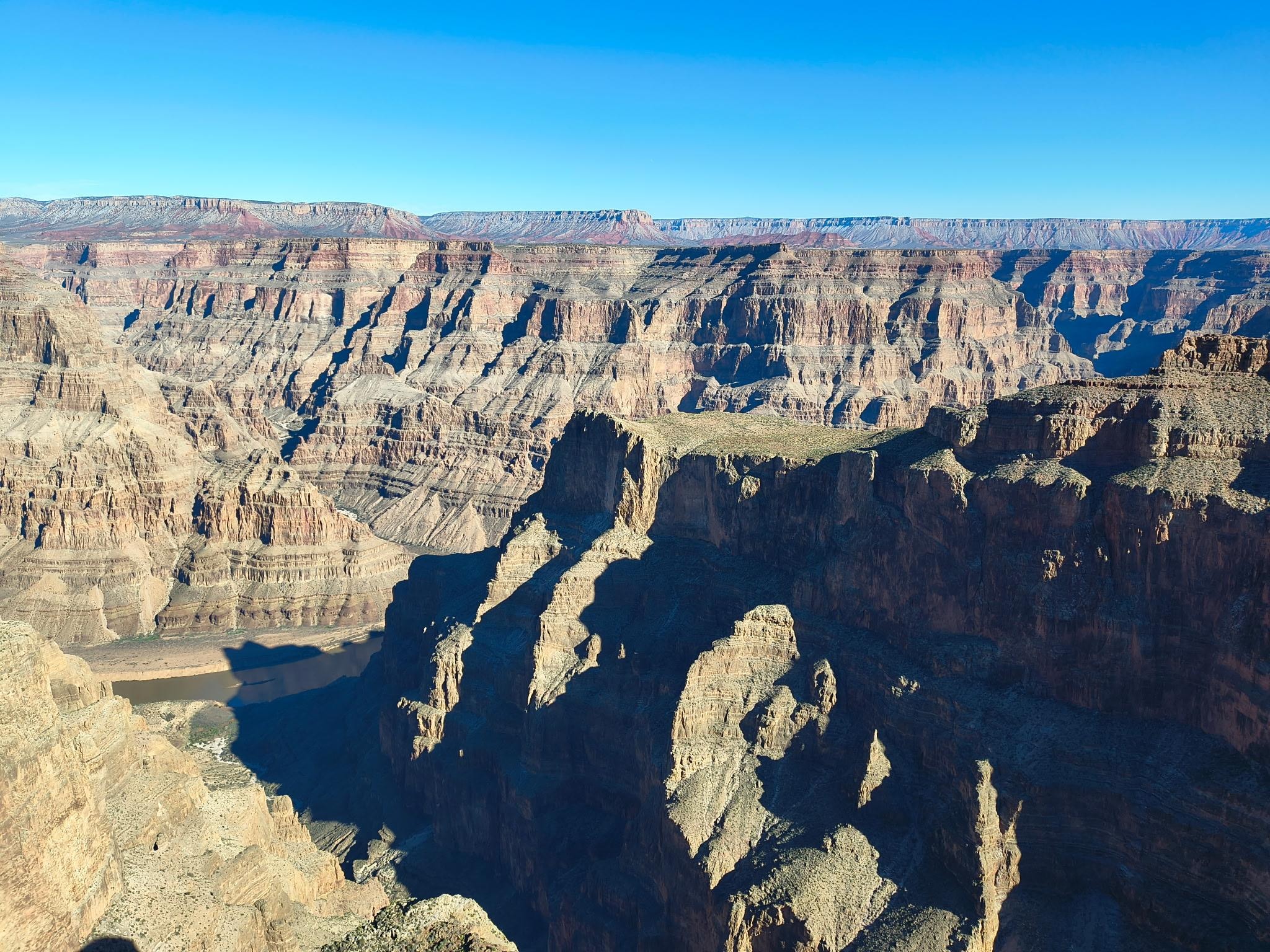 View from west side of Grand canyon 