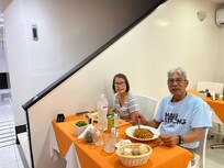 Last day’s dinner