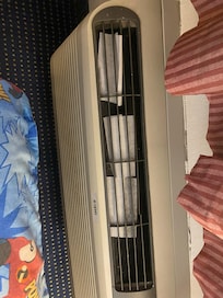 Dryer sheets in the air conditioner vents. (AC was very cold, though.)