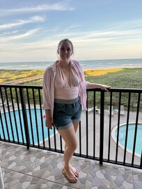 View from the balcony