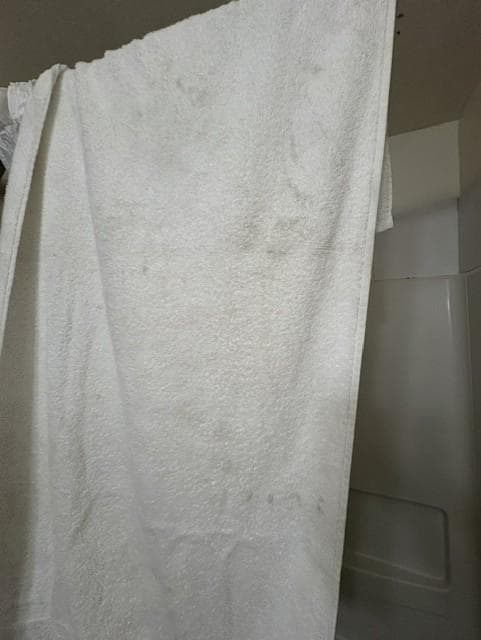 The replacement bath towel looked like it was used to wash a car. I ended up buying towels at Walmart and showering at the local Planet Fitness.
