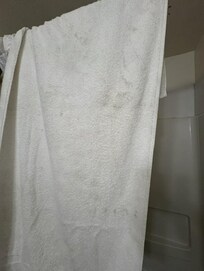 The replacement bath towel looked like it was used to wash a car. I ended up buying towels at Walmart and showering at the local Planet Fitness.