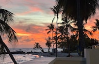 Sunset from the Terrace