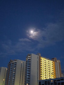 Not quite the "Super Moon" yet.