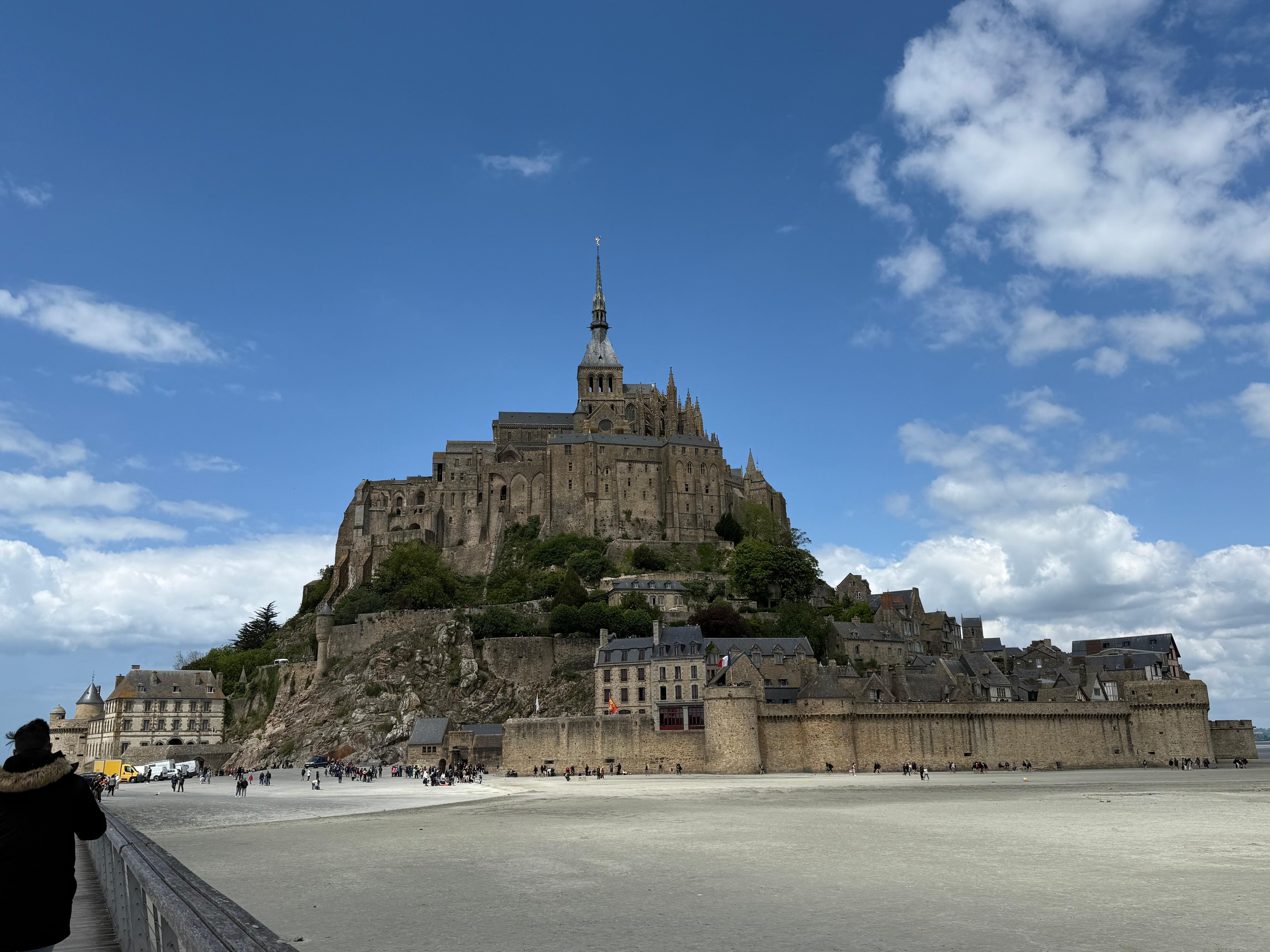 Mont Saint-Michel from the Causeway 