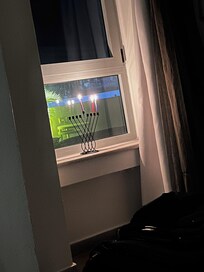 Hanukkah in Tel Aviv Israel was wonderful