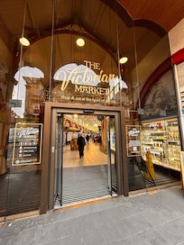The Victorian market is just across the street. Has shopping and cafés