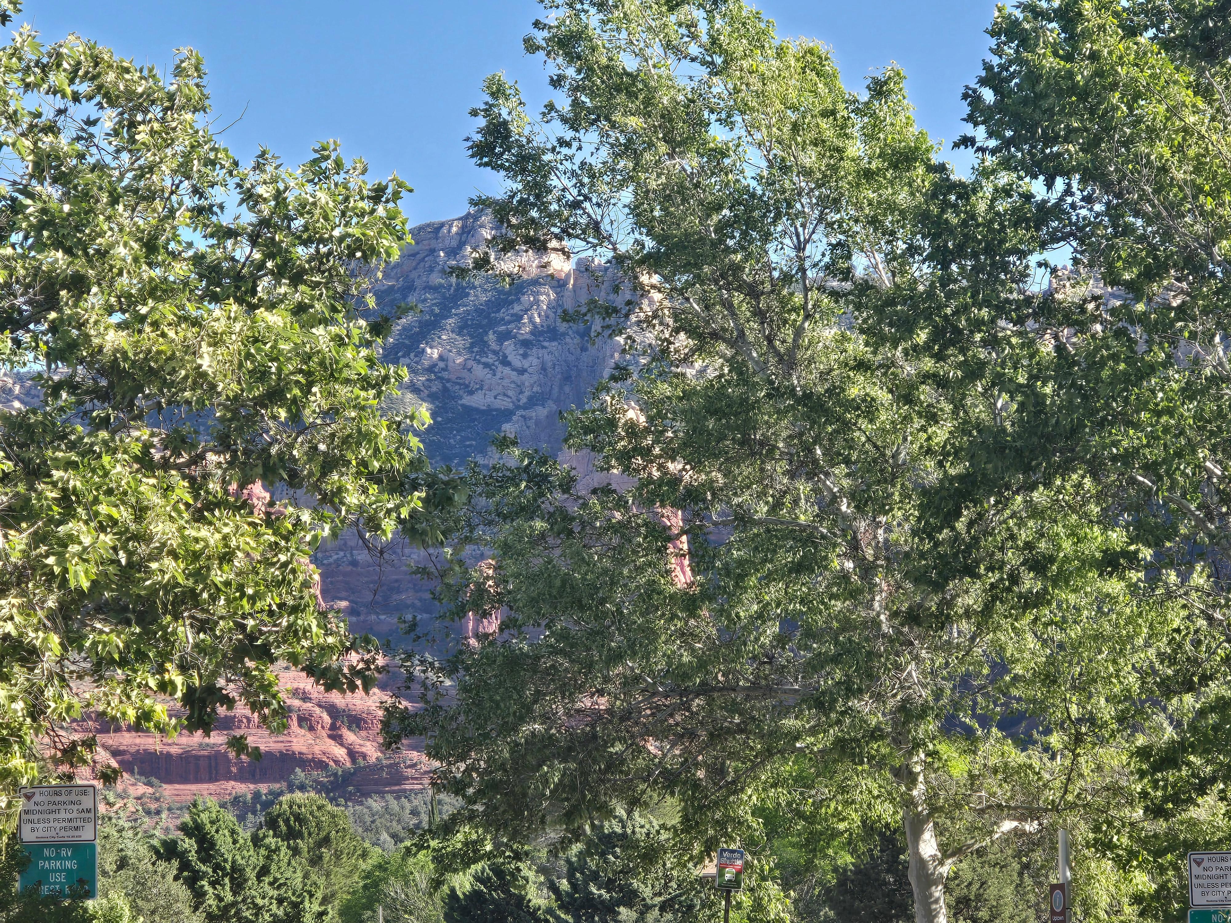 Opposite view down the street