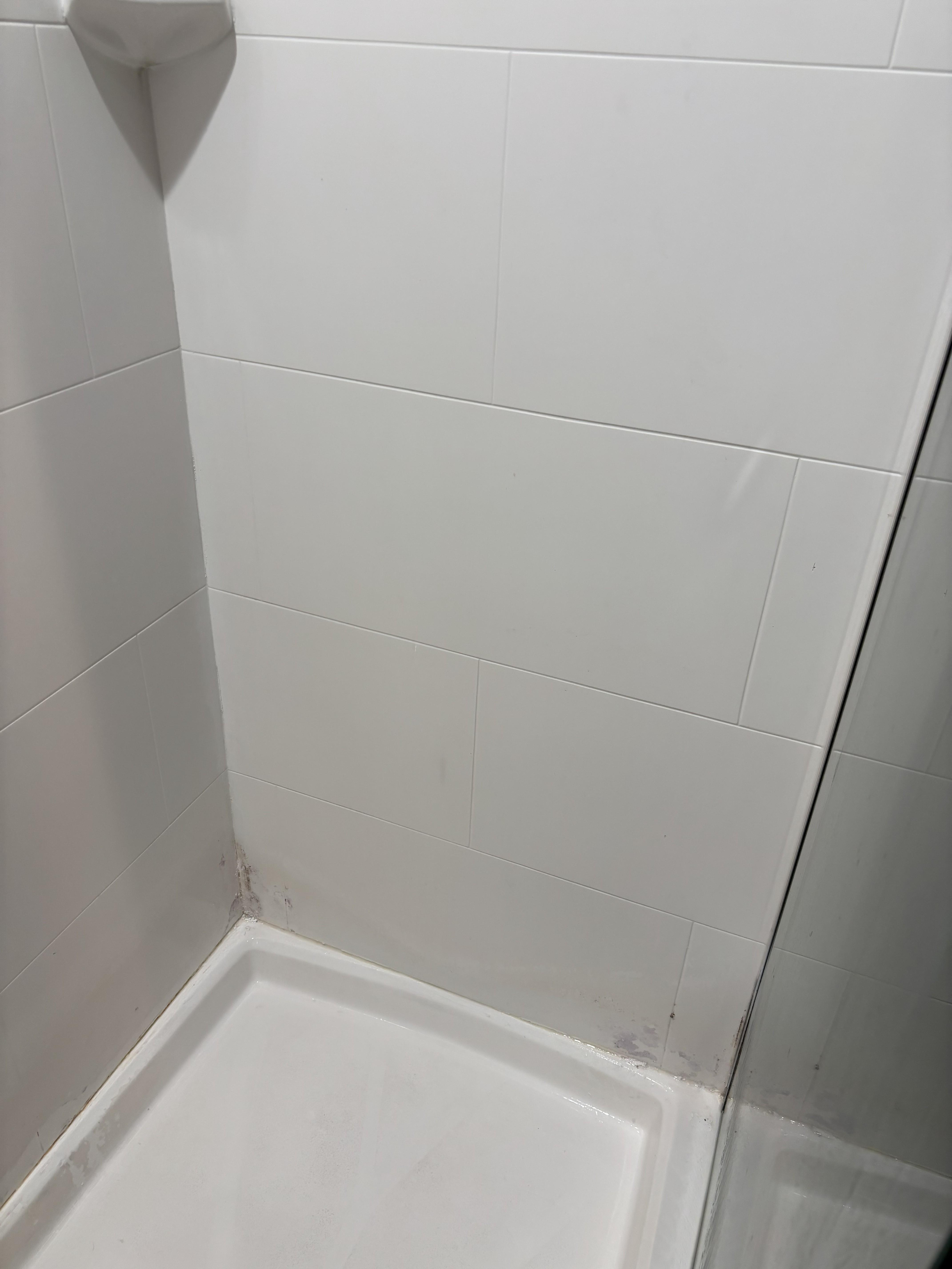 Bad repairs in the shower