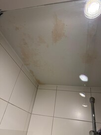 Flecken an der Decke