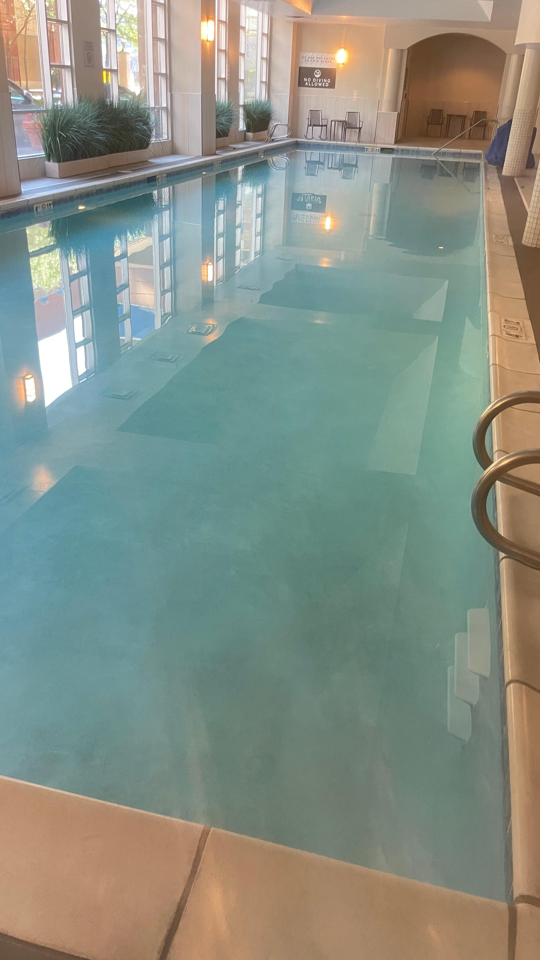 Nice pool.