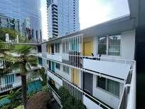 The courtyard facade