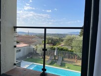 Vue depuis la chambre !
