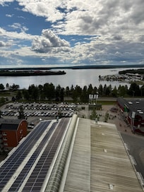 Fantastisk utsikt från plan 12