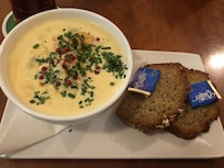 Fish and clam chowder