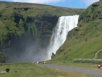 Skógarfoss
Flot vandfald syd for Reykjavik