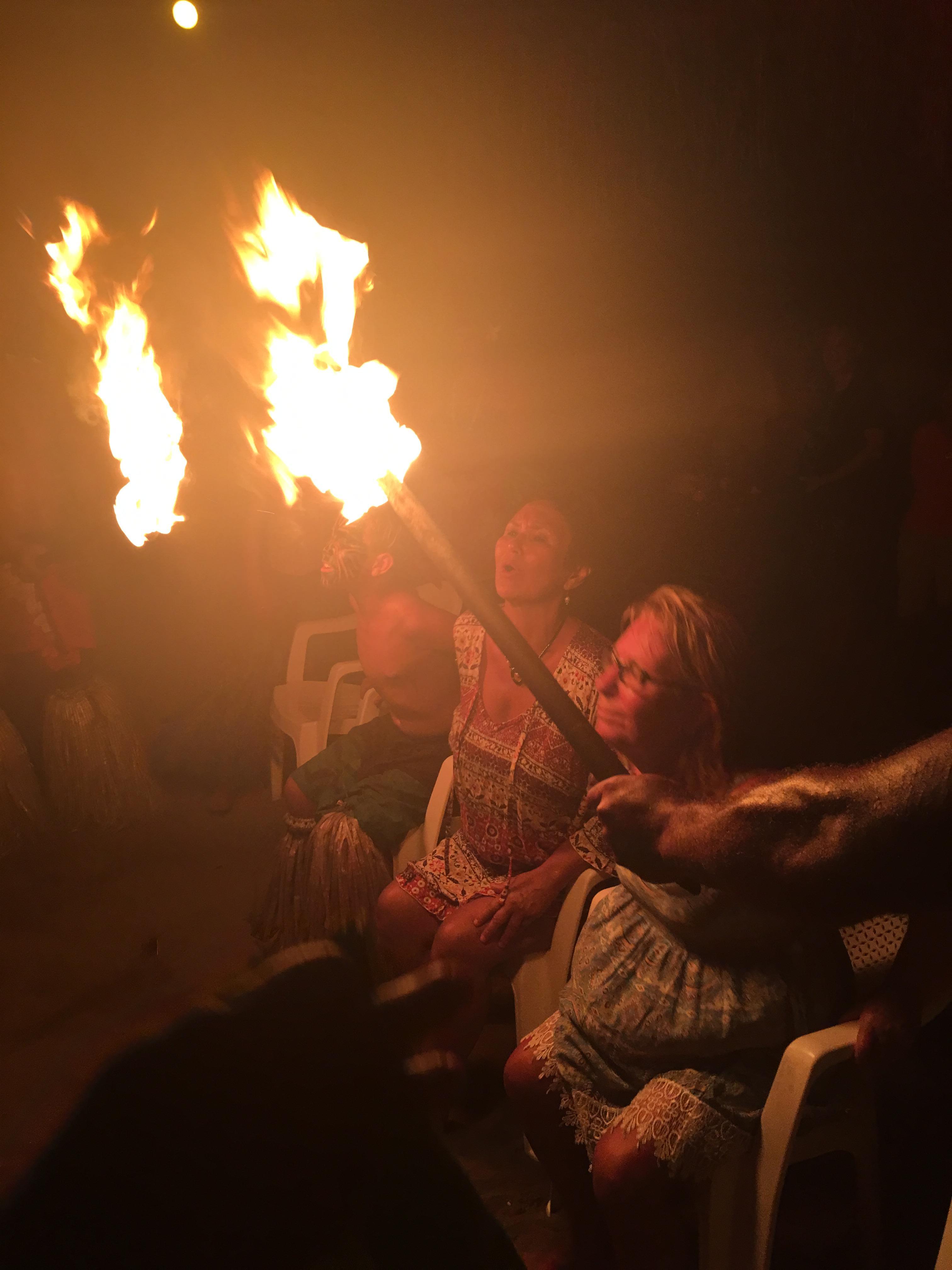 Famous firedancing