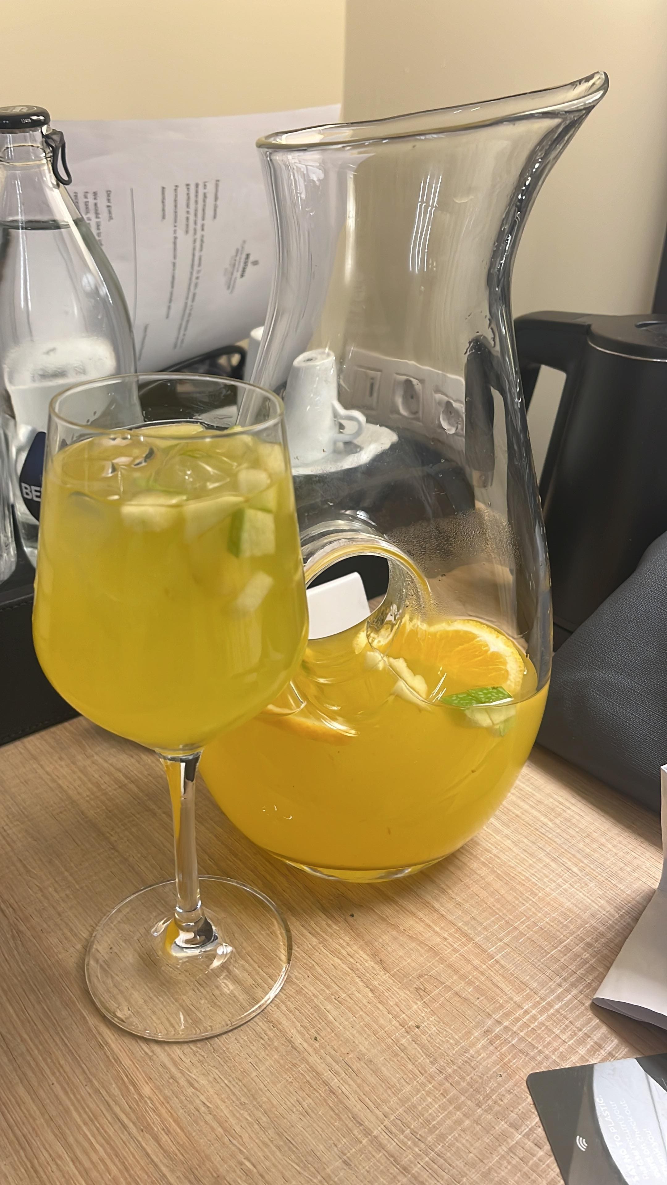 Room Service Sangria, very delicious!!!