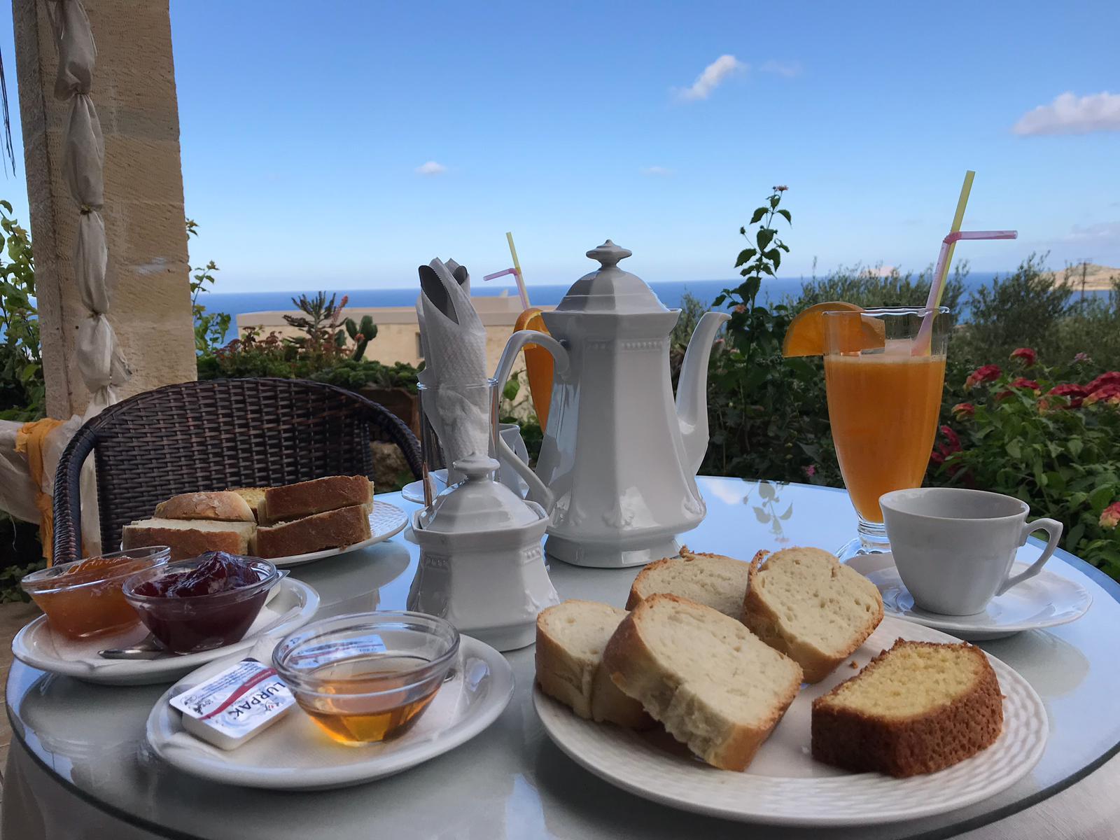 colazione  con vista 