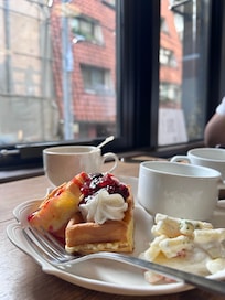 Our morning breakfast