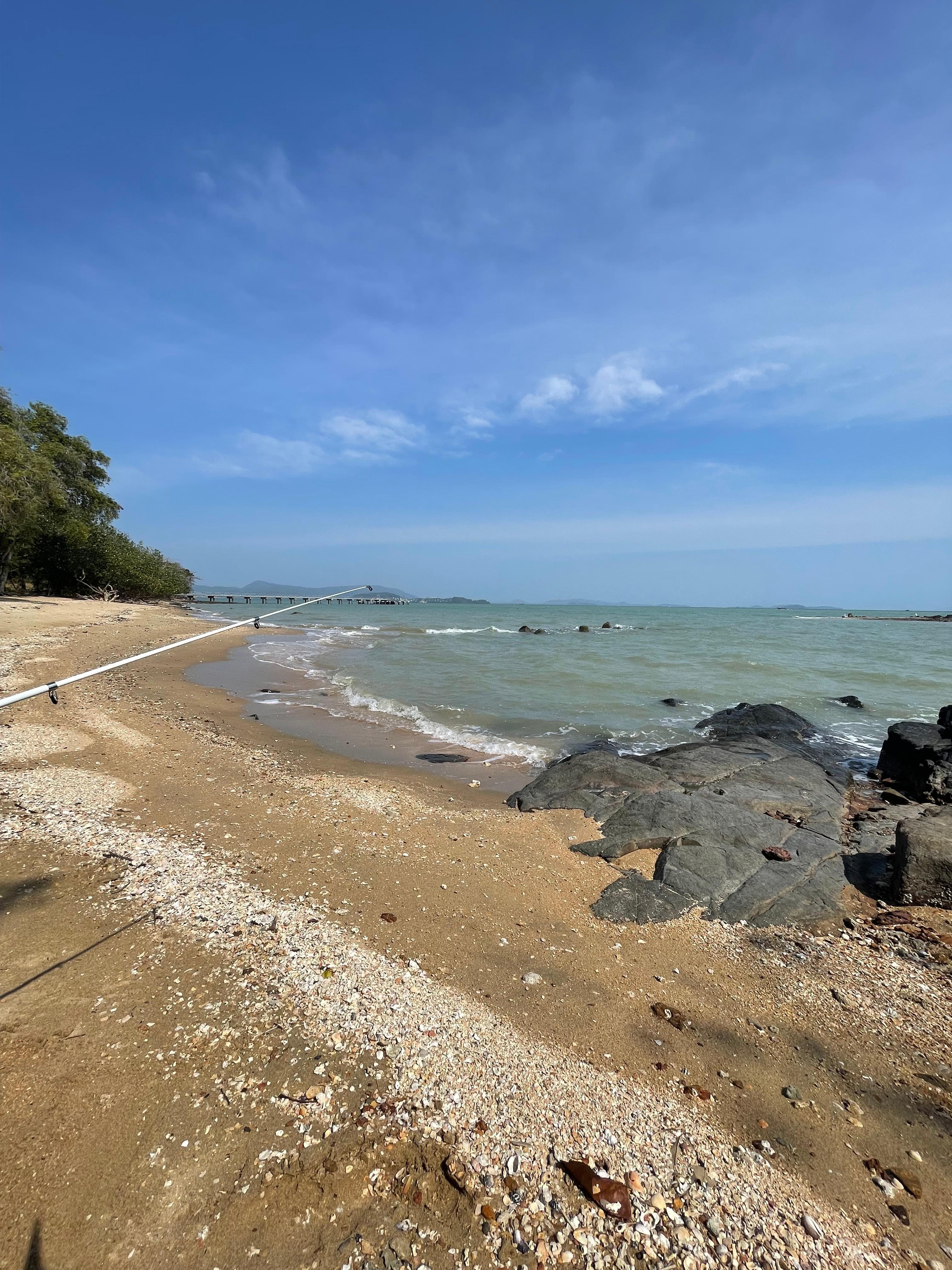 Beach with Boat landing