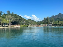 Vy över delar av resorten