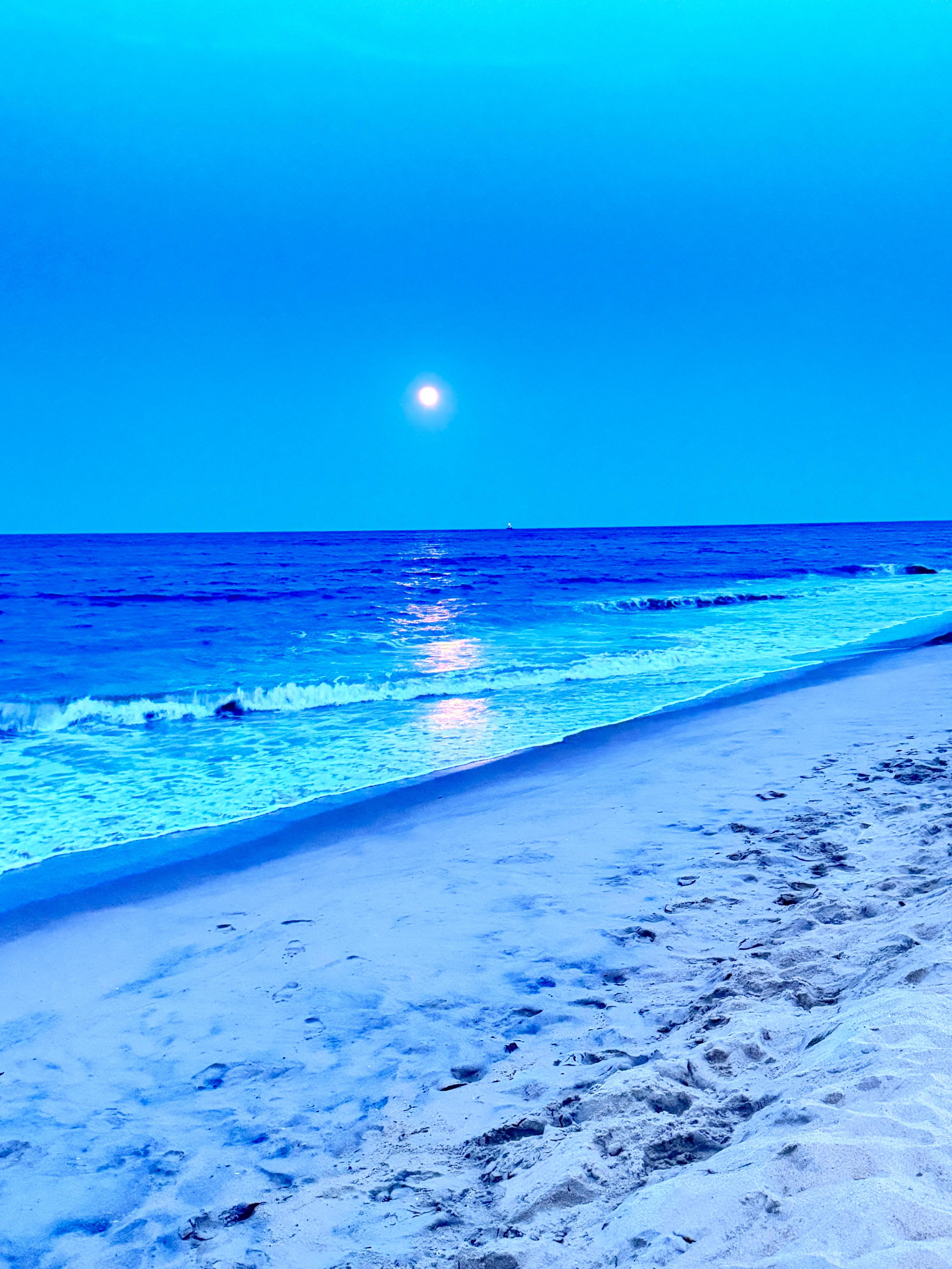 Beach, right outside of the condo.