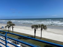 Ocean view from the balcony.