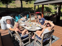 Breakfast on the deck…delightful.