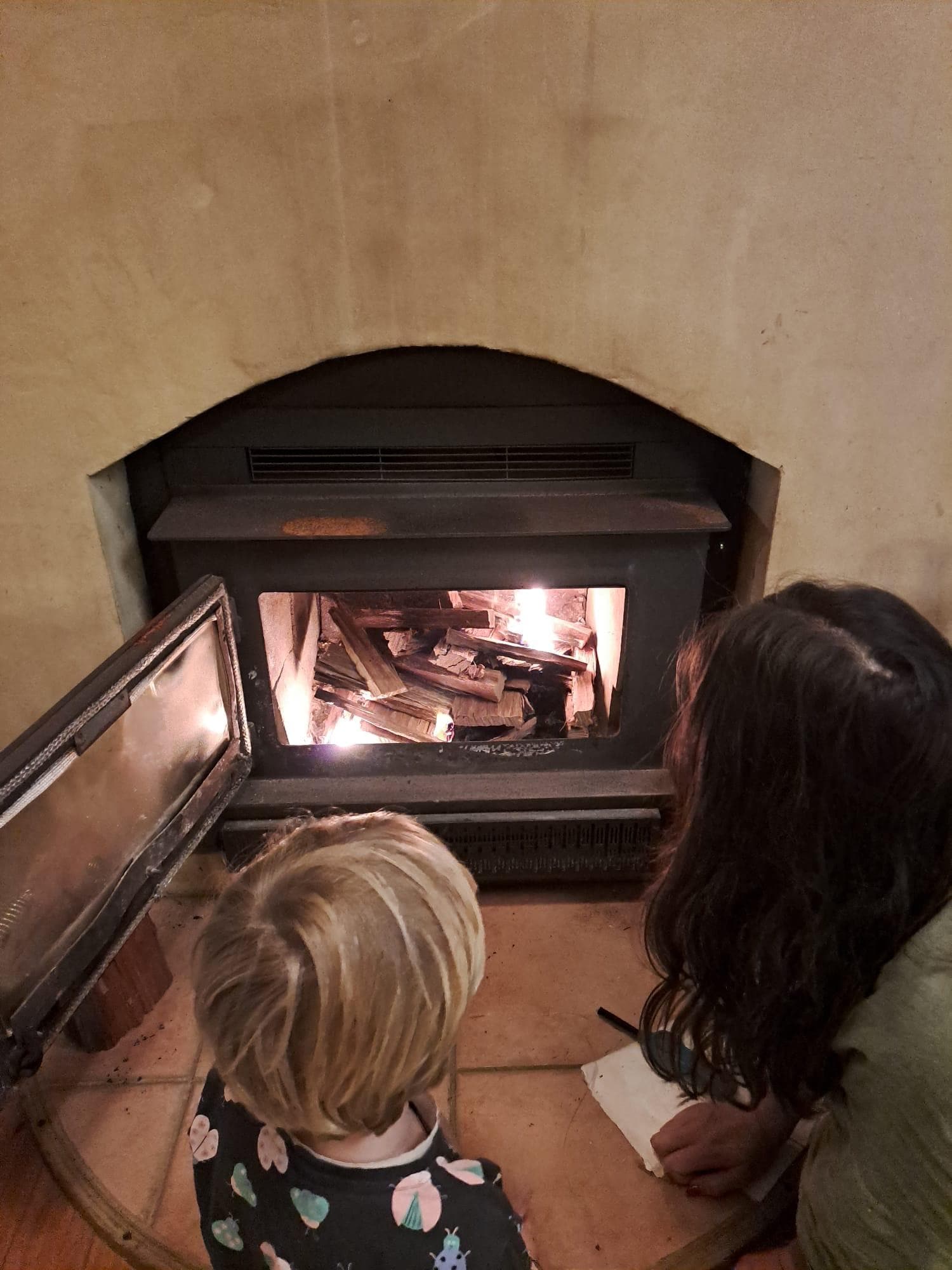 Cosy fire for winter