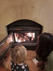 Cosy fire for winter