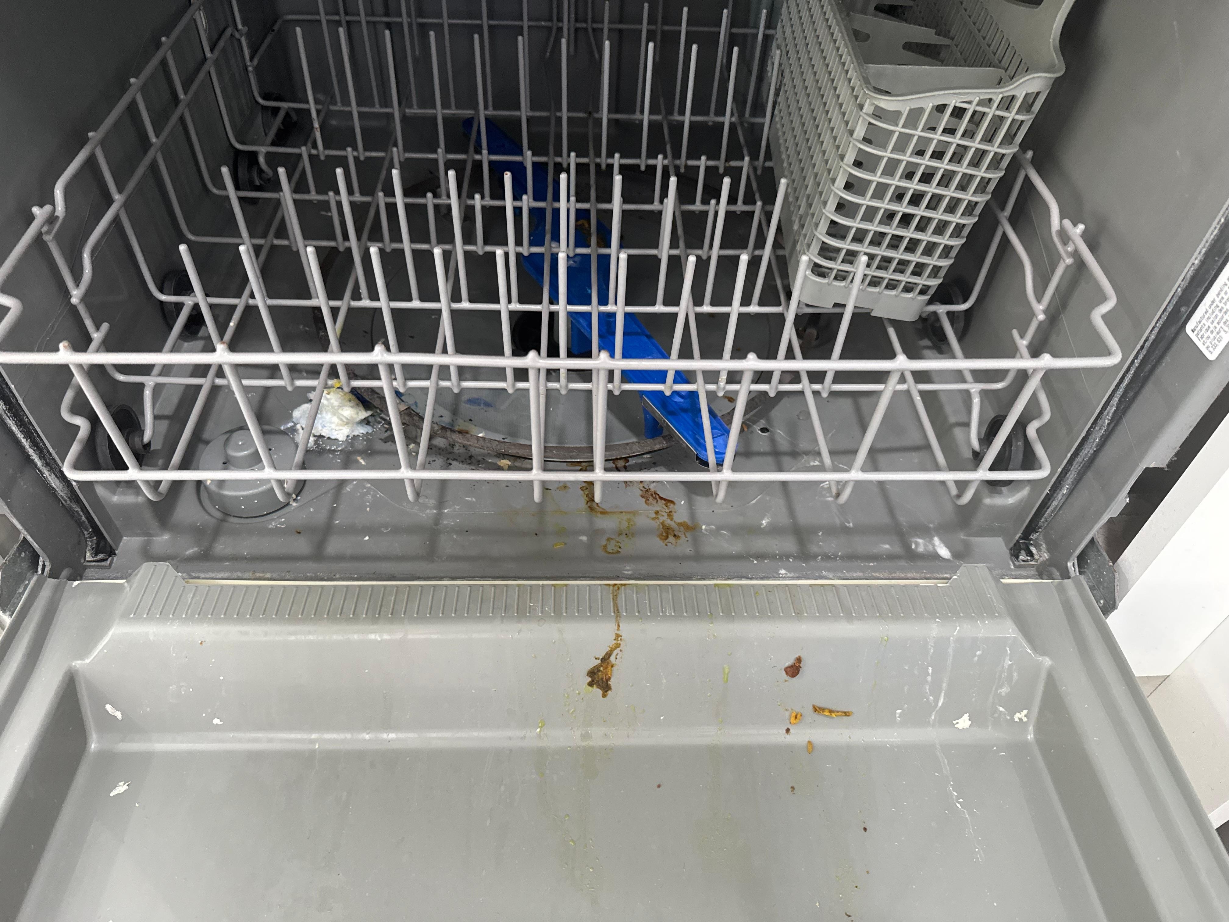 This was after it was ran.