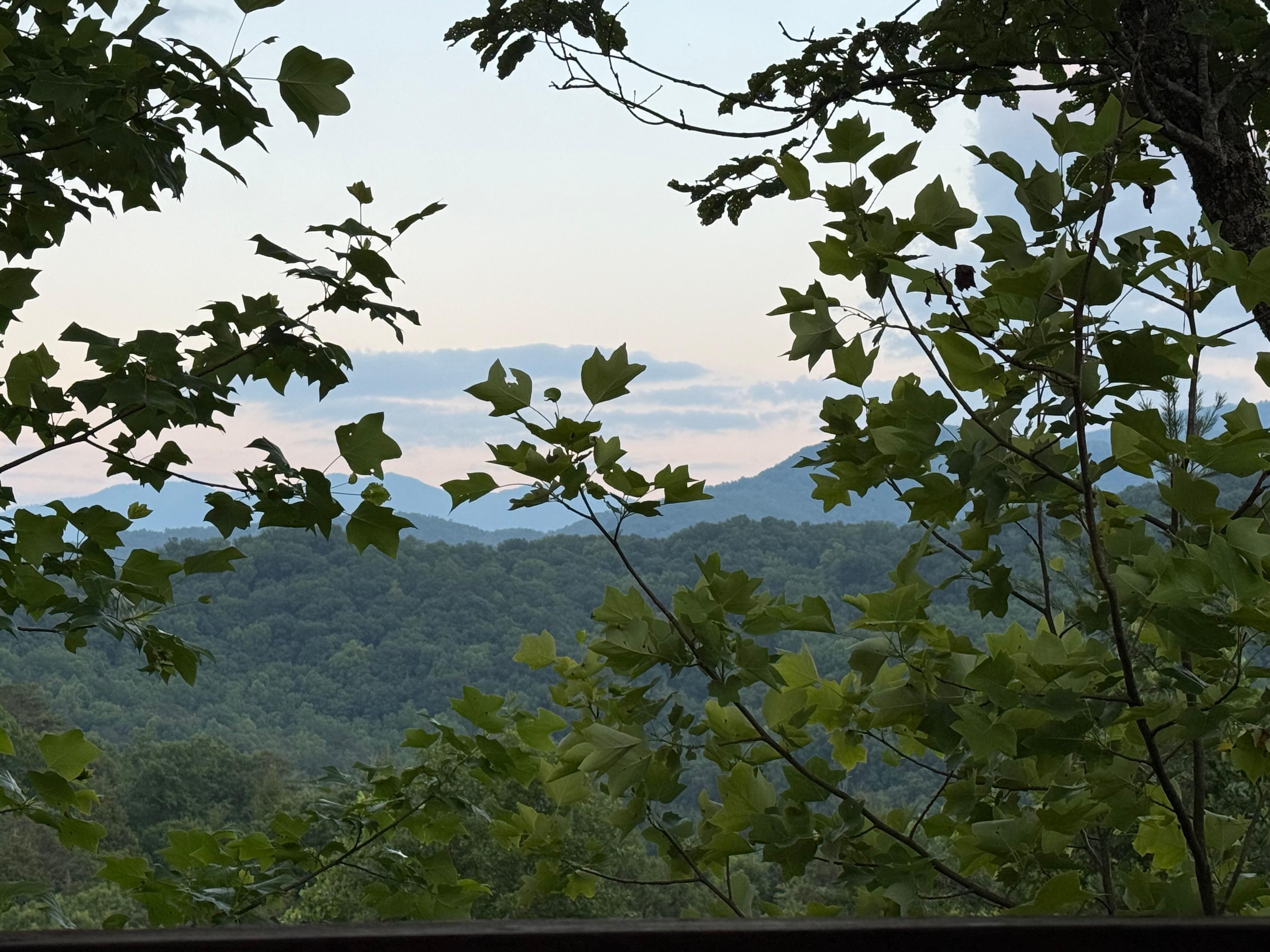 The views were breathtaking