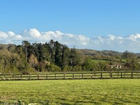 The beautiful view at the hotel