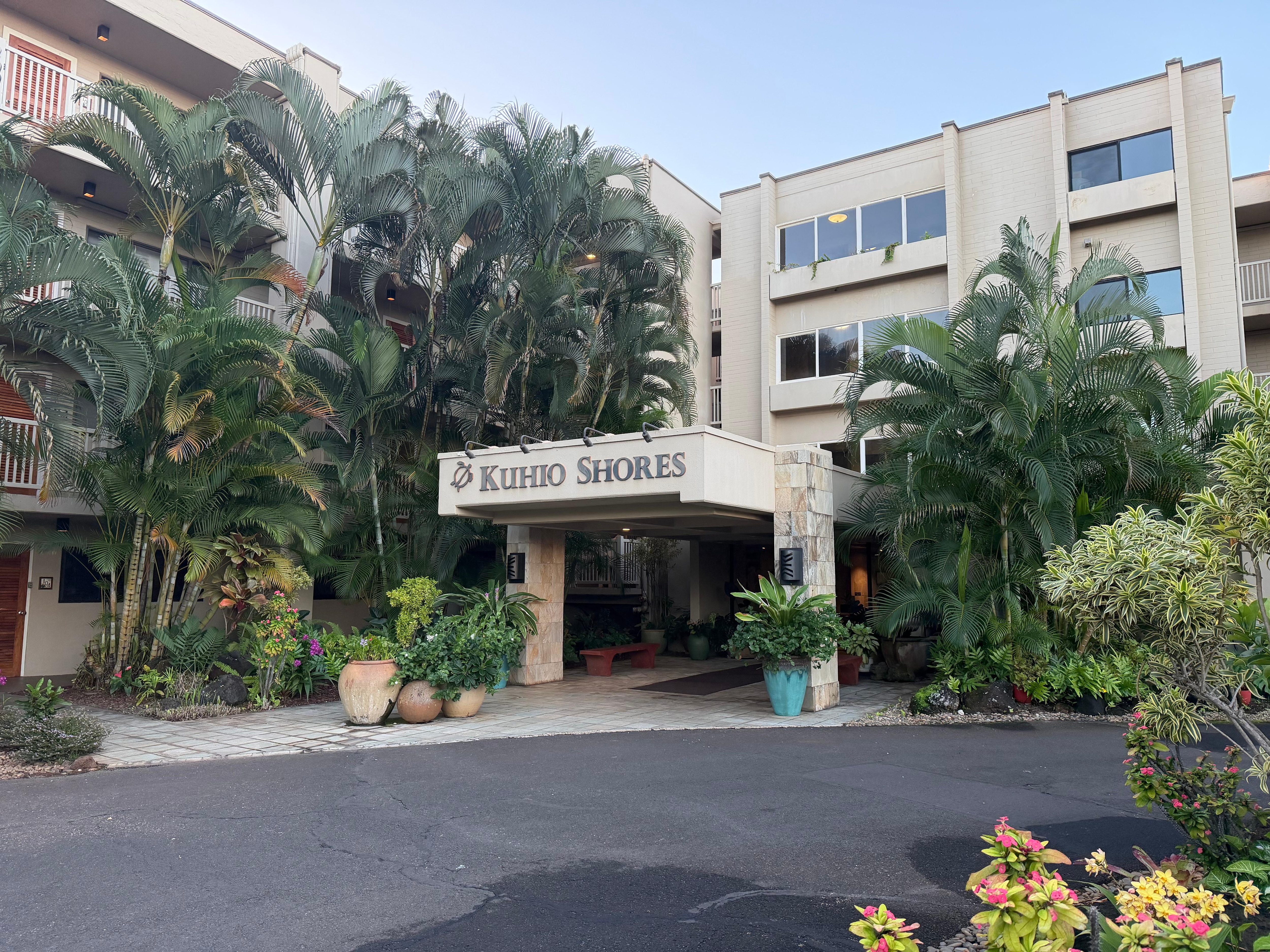 The front area of the building is beautifully landscaped!