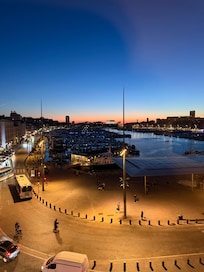 Sunset view from the room window.