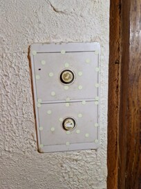 Lichtschalter im Flur 1. OG