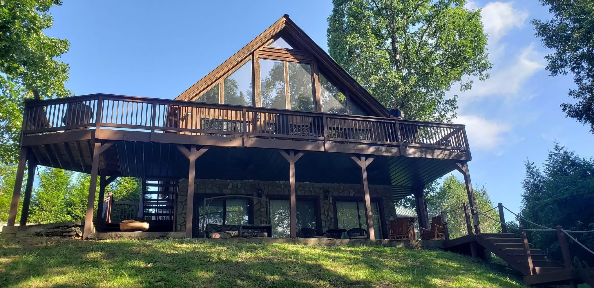 The beautiful house