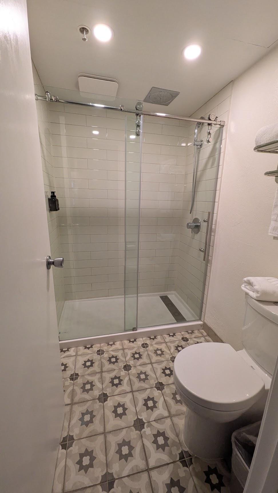 Bathroom (sink is in the bedroom)