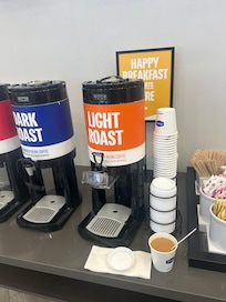 Coffe every morning.