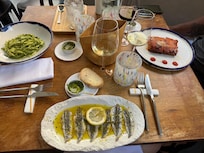 We had the best dinners. Delicious seafood dishes. Try them all!