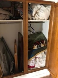 No space to put clothes