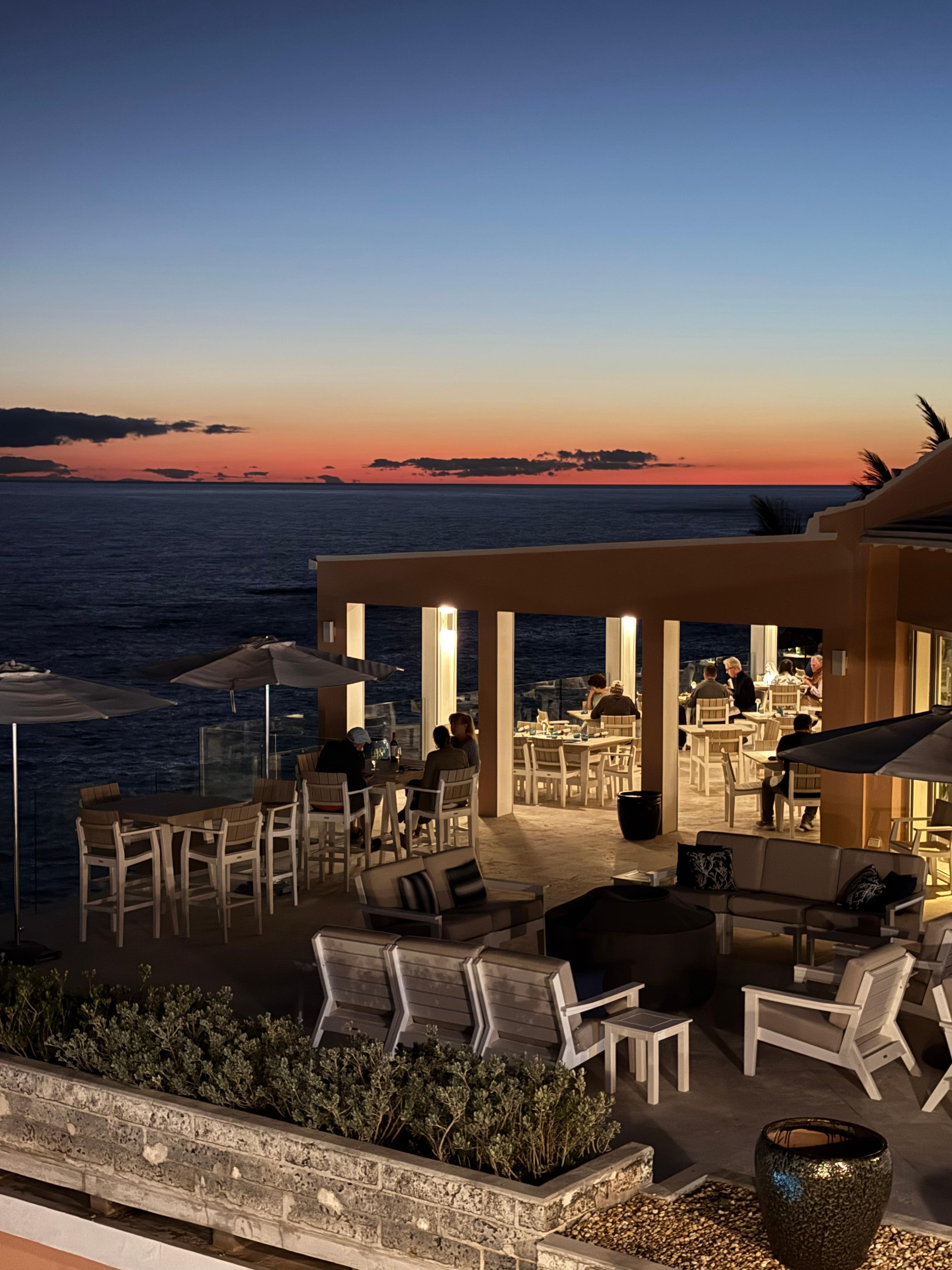 Sunset view from
Balcony